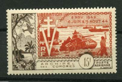 Comores ** PA N° 4 - Libération - - Autres & Non Classés