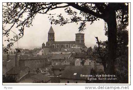 43 BRIOUDE Vue Générale Eglise St Julien - Brioude