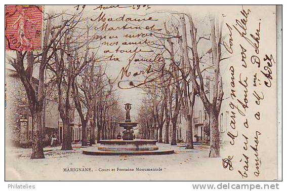 MARIGNANE  LE COURS 1906 - Marignane