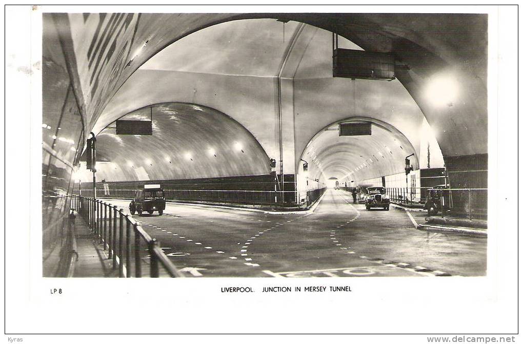 CPSM 9X14 LIVERPOOL JUNCTION IN MERSEY TUNNEL - Liverpool