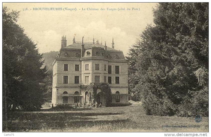 BROUVELIEURES 88 - Château Des Forges - Brouvelieures