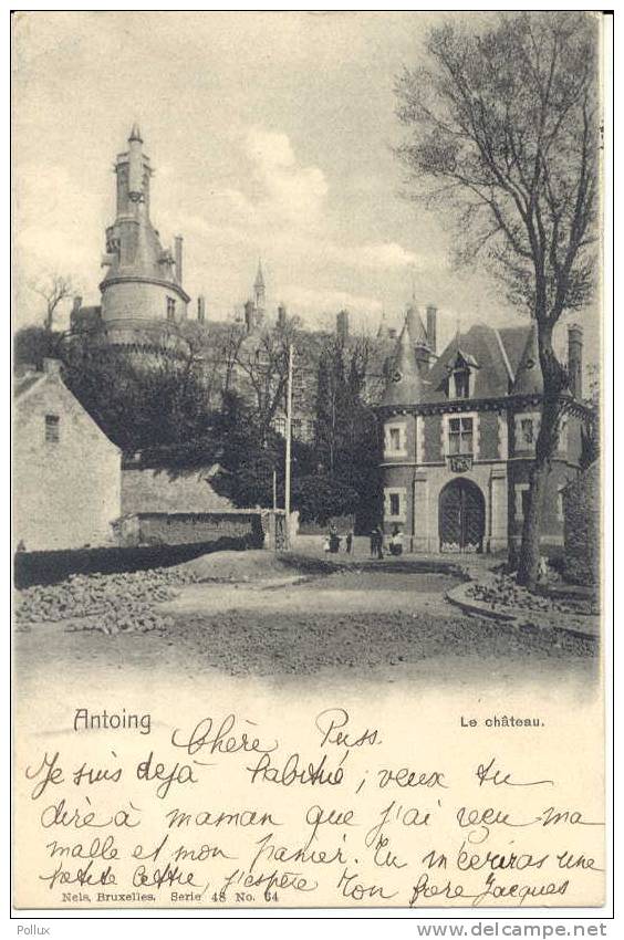 Cpa   Château De ANTOING - Antoing