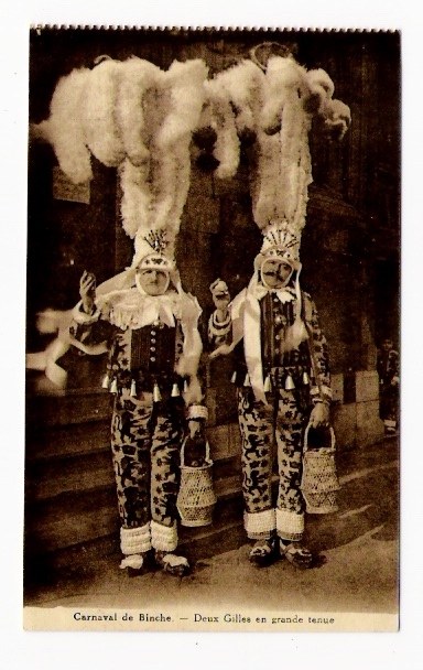 BELGIQUE  /  CARNAVAL  DE  BINCHE  /  DEUX  GILLES  EN  GRANDE  TENUE - Binche