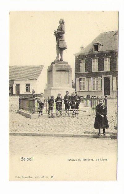 BELGIQUE  /  BELOEIL  /  STATUE  DU  MARECHAL  DE  LIGNE  /  éd. NELS  Série 45 , N° 17  ( Cpa Précurseur ) - Beloeil