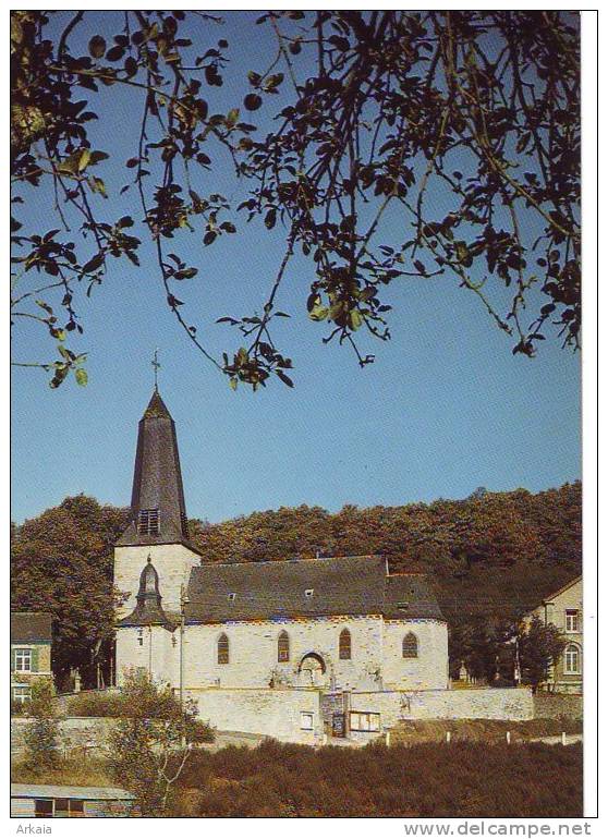 ENNEVILLE = Eglise Du XIè Siècle - Carte Couleur (Nels + Thill N° 281/1) Vierge - Tenneville
