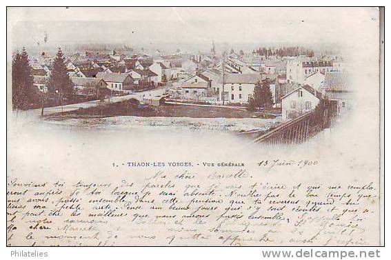 THAON  VUE GENERALE  1900 - Thaon Les Vosges