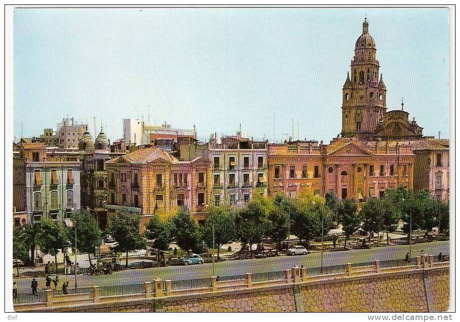 MURCIA : Glorieta De Espana ; Ayuntamiento ;  TB - Murcia