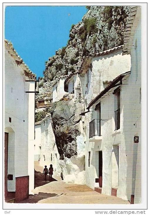 UBRIQUE (Cadiz) Calle Torre Y Penon De La Becerra ; Animée ,TB - Cádiz