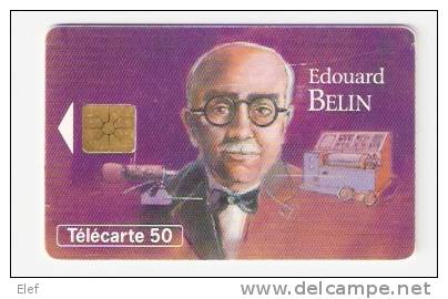 TELECARTE 50 U  , Téléphone : Edouard BELIN ;1993 ; B/TB - Téléphones