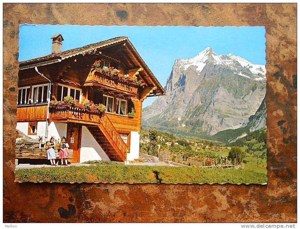 Grindelwald Wetterhorn  - Suisse   - 1960´s  VF  D18605 - Grindelwald