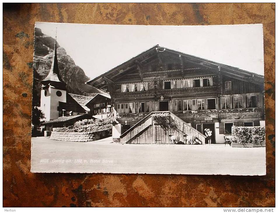 Gsteig Hotel Büren - Suisse  - 1940-50´s VF  D18620 - Büren An Der Aare