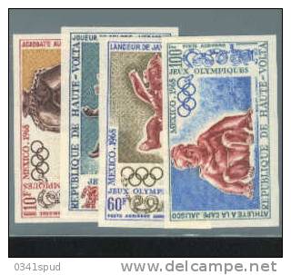 Jeux  Olympiques 1968 Mexico  Haute Volta  **   Never Hinged TB - Ete 1968: Mexico