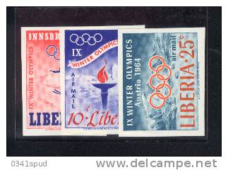 Jeux Olympiques 1964 Innsbruck  Liberia  ** Sans Charnière  Never Hinged - Hiver 1964: Innsbruck