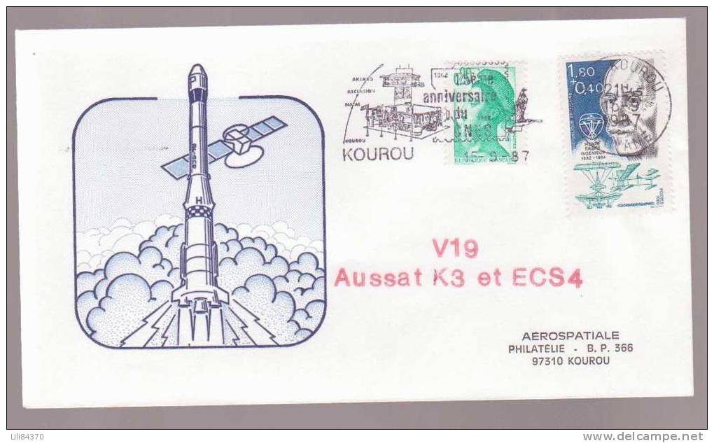 ARIANE VOL.19            15 .09. 1987 - Europa