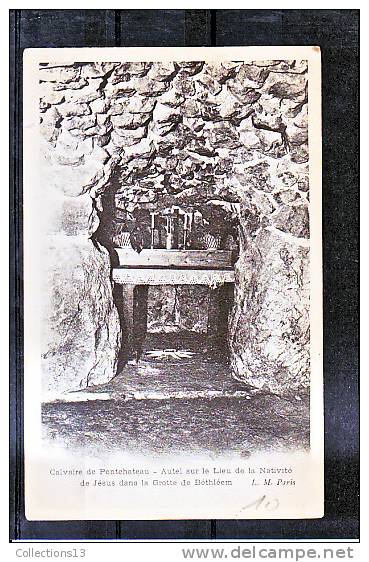 LOIRE ATLANTIQUE - Calvaire De Pontchâteau - Autel Sur Le Lieu De La Nativité De Jésus Dans La Grotte De Béthléem - Pontchâteau