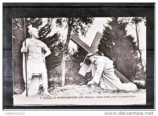 LOIRE ATLANTIQUE - Calvaire De Pontchâteau - Jésus Tombe Pour La 1ere Fois - Pontchâteau