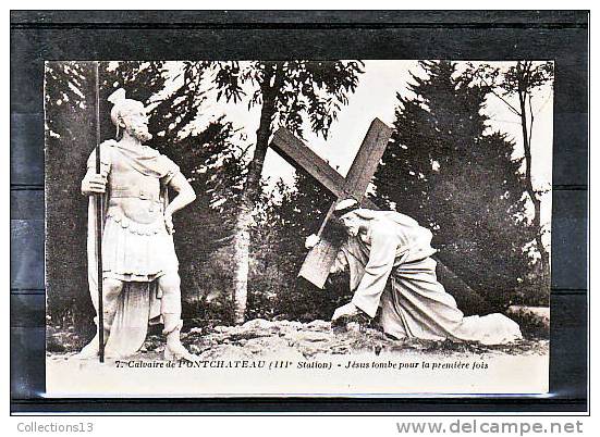 LOIRE ATLANTIQUE - Calvaire De Pontchâteau - IIIè Station - Jésus Tombe Pour La 1ere Fois - Pontchâteau