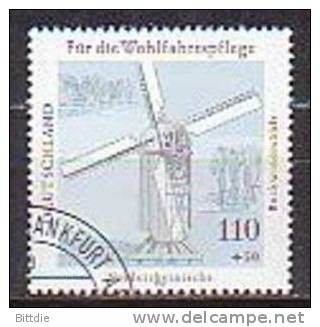 Windmühle, BRD 1950 , O  (B 917)* - Moulins