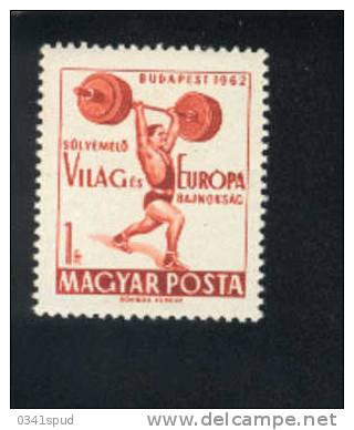Hongrie Timbre ** Haltérophilie Weightlifting  Sollevamento Pesi - Gewichtheben