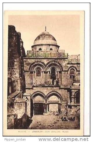 PALESTINE - JERUSALEM * Saint Sépulcre - Façade * Belle CPA - Palestine