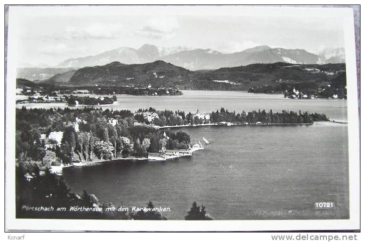 CP Foto De PÖRTSCHACH AM WÖRTHERSEE MIT DEN KARAWANKEN . - Sonstige & Ohne Zuordnung