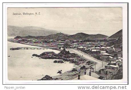 AUSTRALIE * SEATOUN, Wellington * Belle CPA - Cachet 1910 - Other & Unclassified