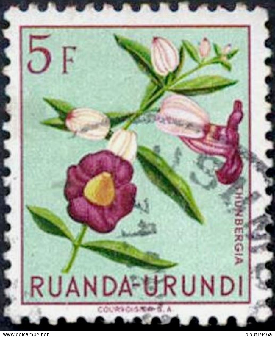 Pays : 411,2 (Ruanda-Urundi : Mandat Des Nations Unies)  Yvert Et Tellier N° :   191 (o) - Used Stamps