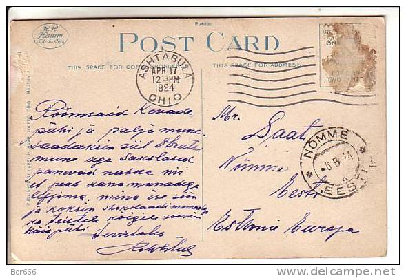 OLD USA POSTCARD - Ohio - Ashtabula Post Office - Other & Unclassified