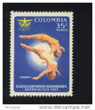 Colombie  **  Never Hinged  Plongeon  Tuffi Diving - Kunst- Und Turmspringen