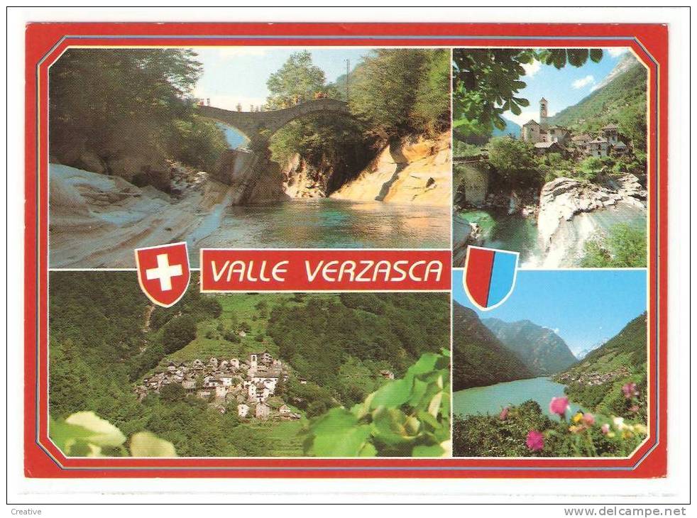 VALLE VERZASCA Nr107 Suisse,Zwitserland - Verzasca