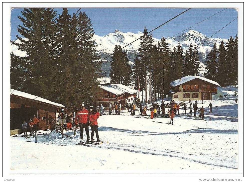 Départ Des Téléskis Aux Collons Sur Sion   USKA 1929-1979   Suisse,Zwitserland - Sion