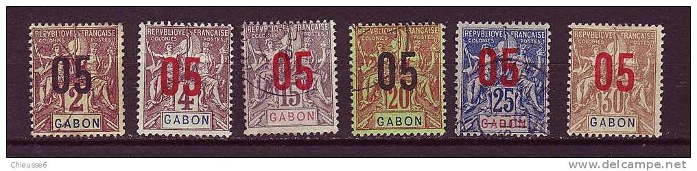 Gabon *, Ob Série N° 66 à 78 - Altri & Non Classificati