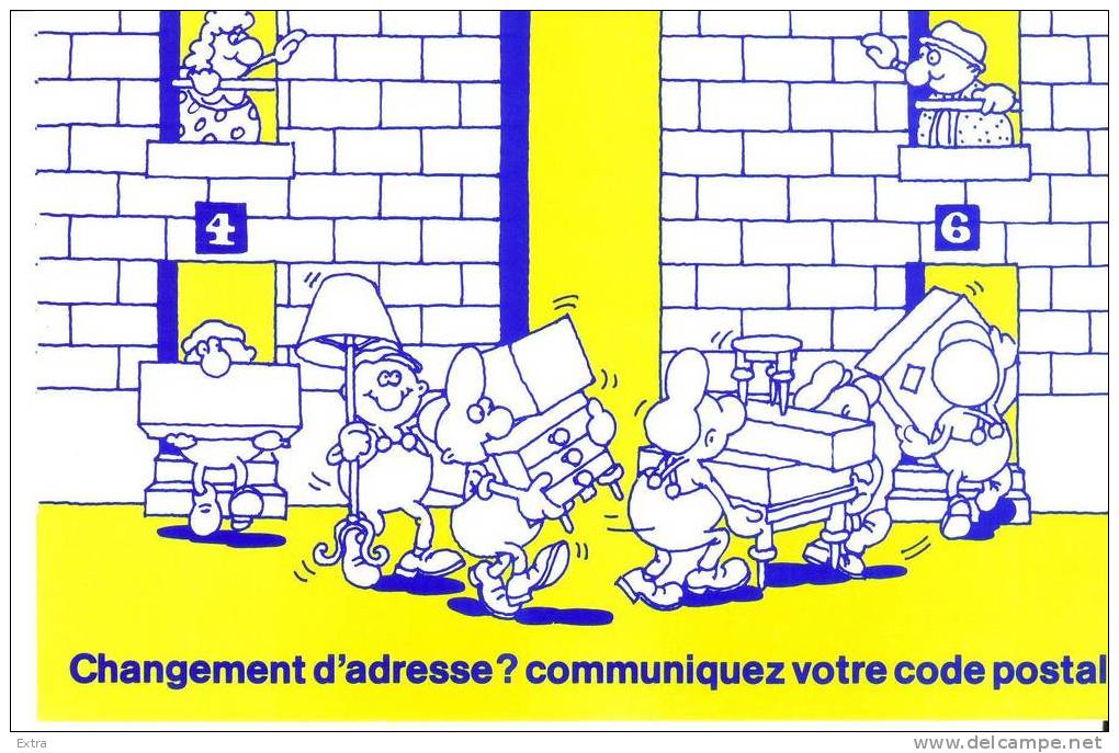 Changement D' Adresse? Communiquez Votre Code Postal. - Poste & Facteurs