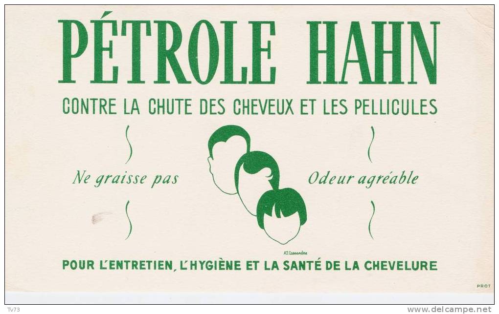 #Bv059 - Buvard  PETROLE HANN - Parfums & Beauté
