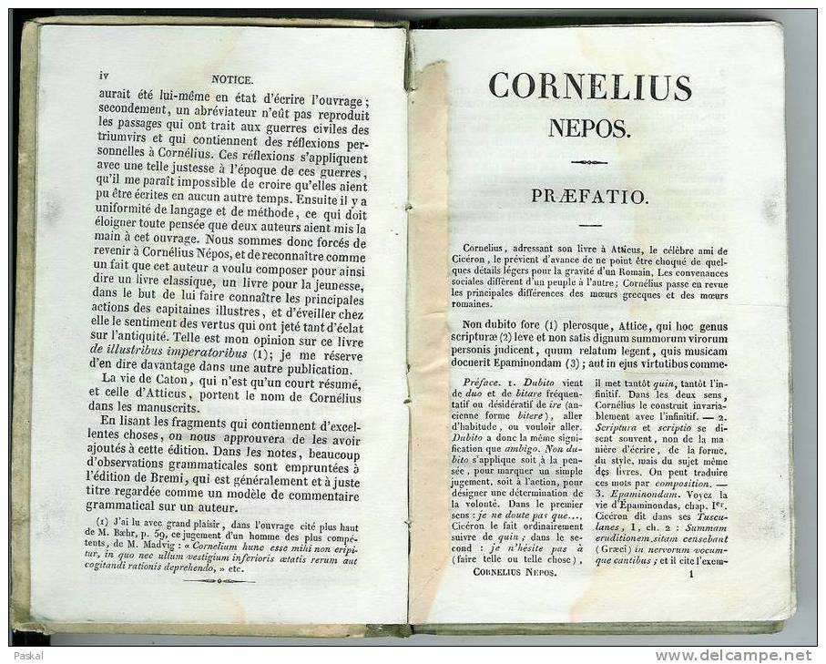 CORNELII NEPOTIS Vitae Excellentium Imperatorium - Autres & Non Classés