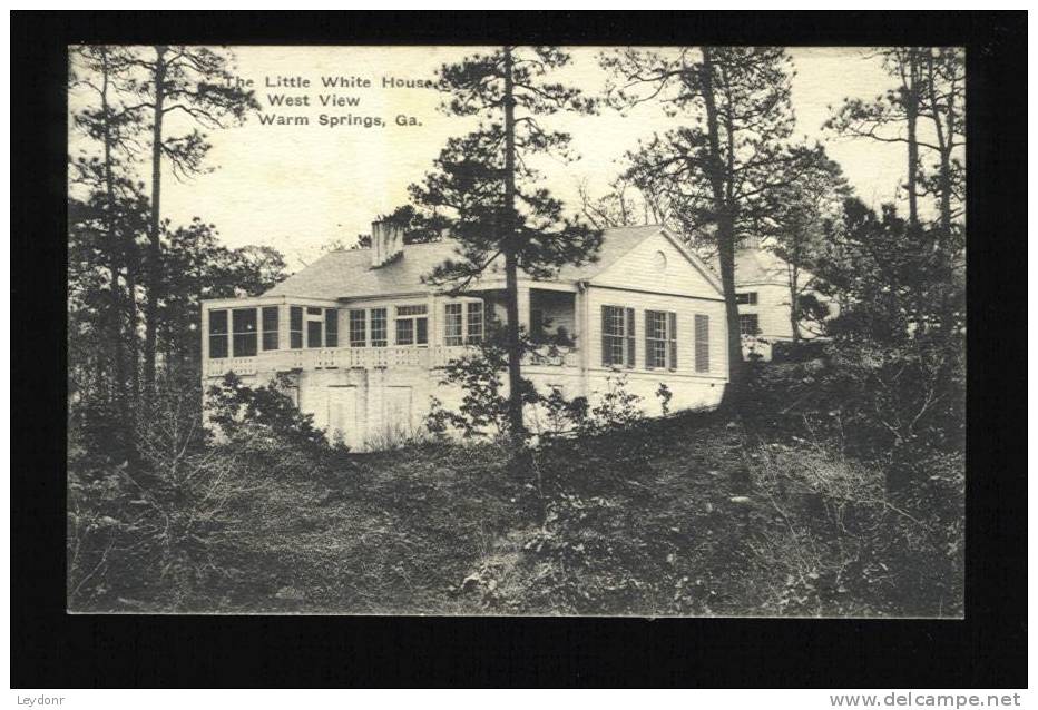 The Little White House, West View, Warm Springs, Georgia - Other & Unclassified