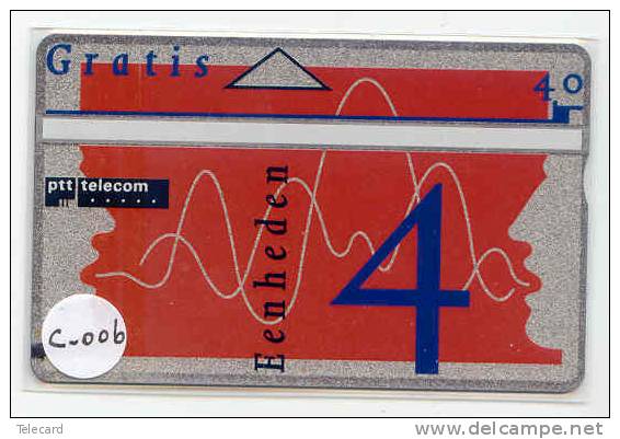 Telecarte C-006 LANDIS&GYR  NETHERLANDS MINT - [3] Sim Cards, Prepaid & Refills