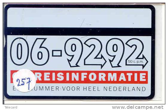 Telecarte LANDIS&GYR  NETHERLANDS RCZ-257 Nederland Pays-Bas Niederlande Prive Private - GSM-Kaarten, Bijvulling & Vooraf Betaalde