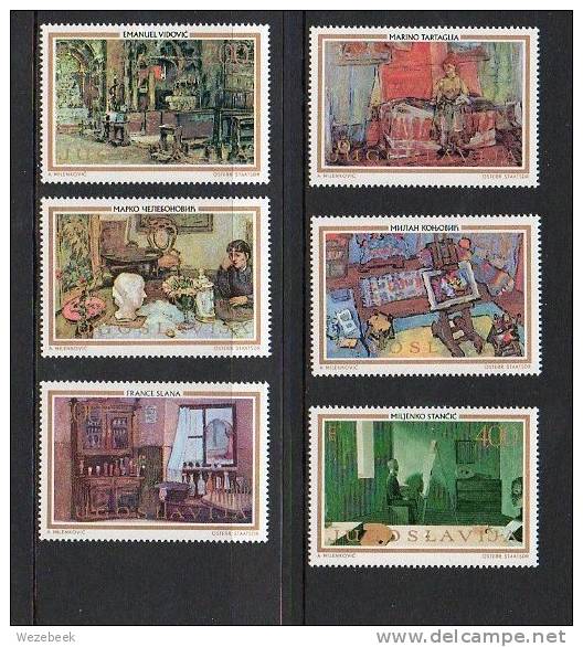 Joegoslavie 1973 Postfris Mi 1524/29 - Sonstige & Ohne Zuordnung