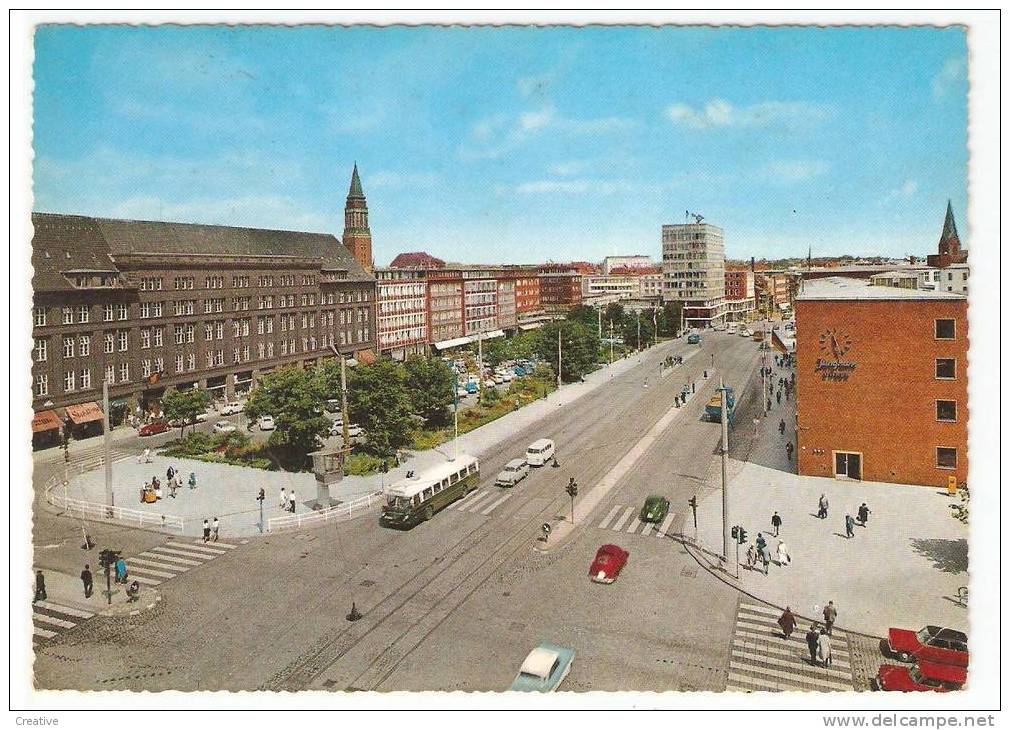 KIEL  Holstenplatz 1966 - Kiel