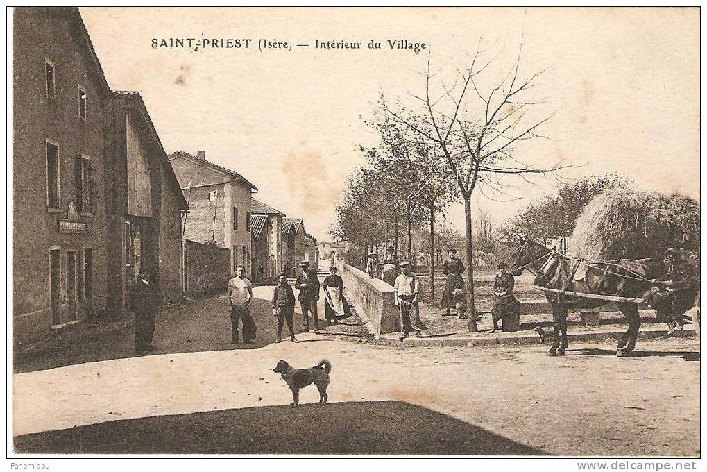 SAINT-PRIEST . Intéreur Du Village - Other & Unclassified