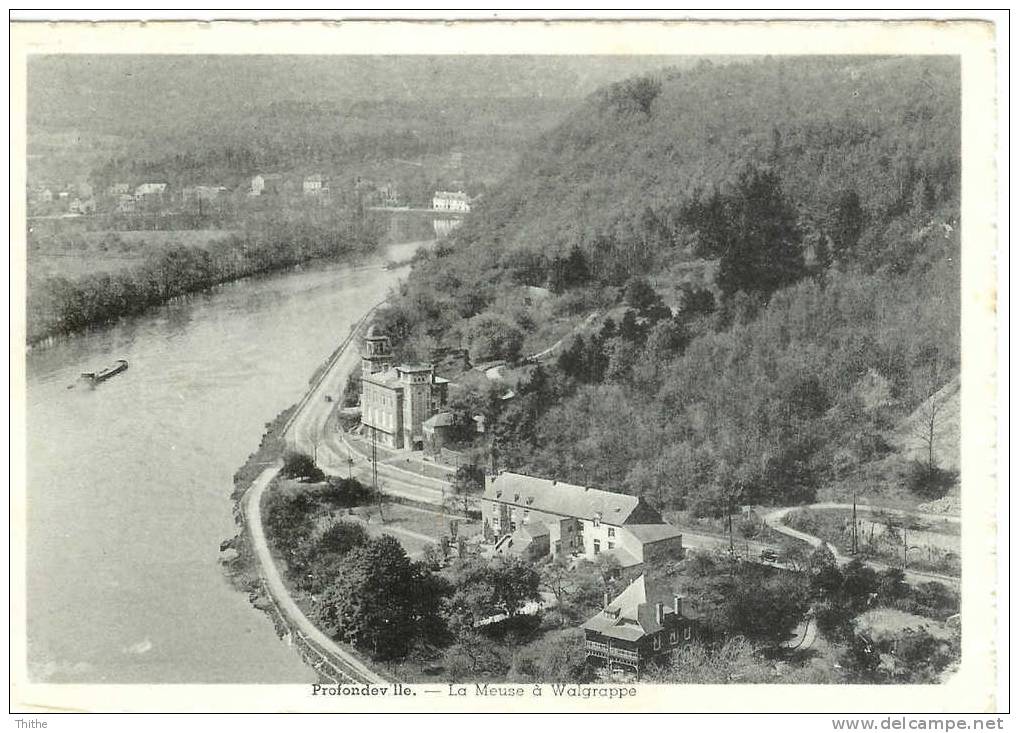 PROFONDEVILLE La Meuse à Walgrappe - Profondeville