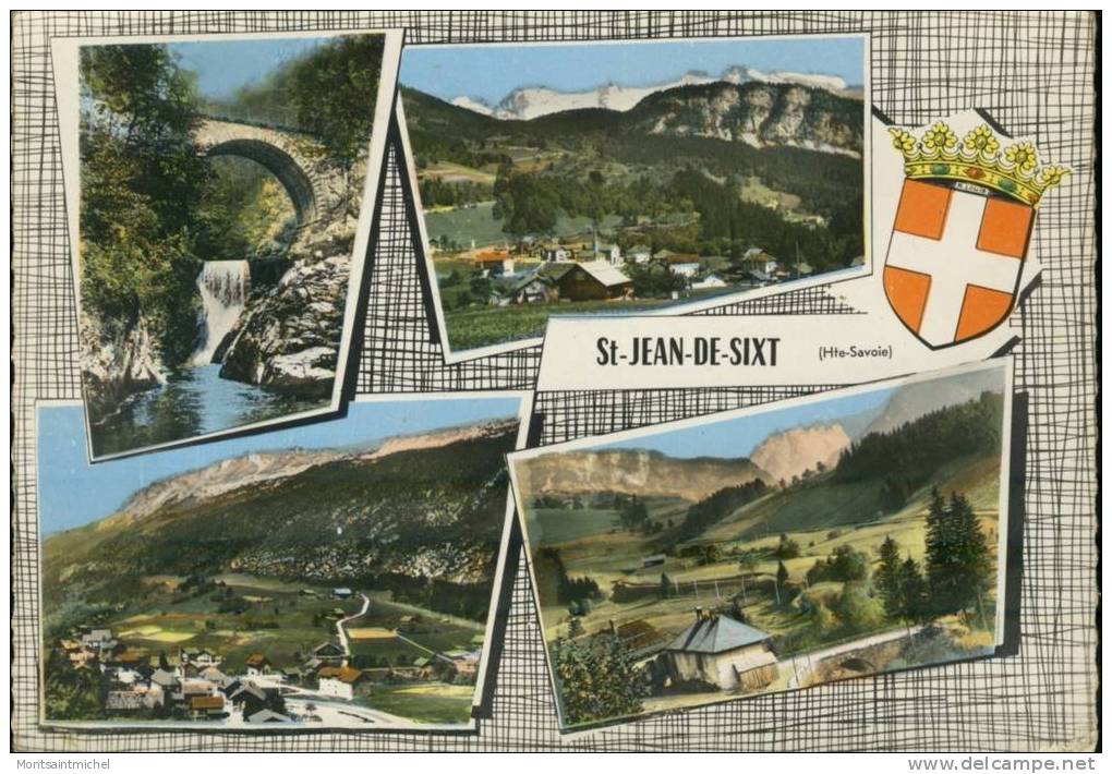 St-Jean-de-Sixt Haute Savoie 74. Vues Diverses Du Village Et Environs. - Sixt-Fer-à-Cheval