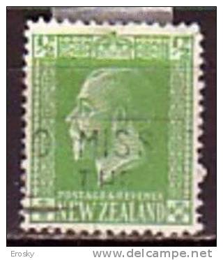 PGL - NEW ZEALAND Yv N°163 - Used Stamps