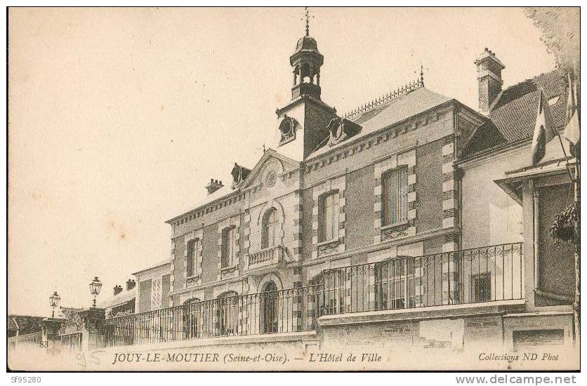 JOUY LE MOUTIER L'HOTEL DE VILLE - Jouy Le Moutier