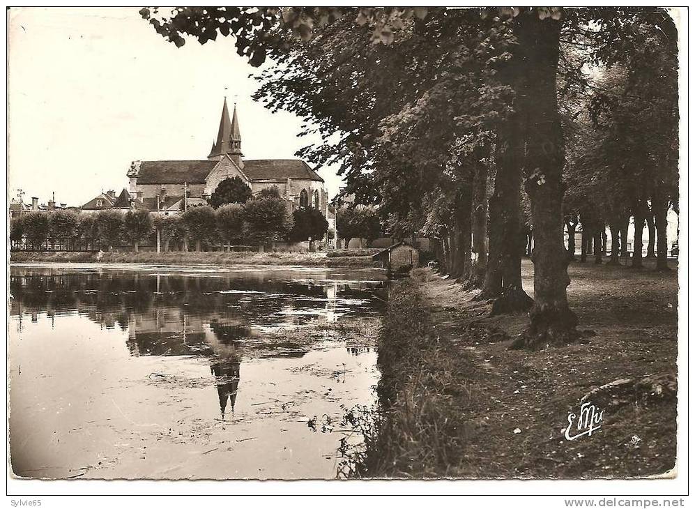 BAR SUR AUBE- Promenade De Mathaux Et L'église  St Maclou - Bar-sur-Aube