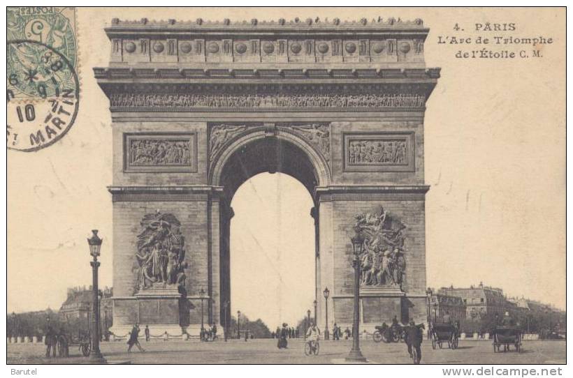 PARIS 17 - L´Arc De Triomphe De L´Etoile - Paris (17)