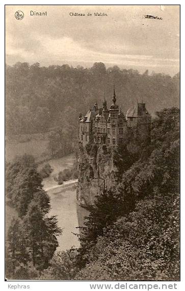 DINANT : Chateau De Walzin - NELS Série 33 N° 1 - Cachet De La Poste 1910 - Dinant