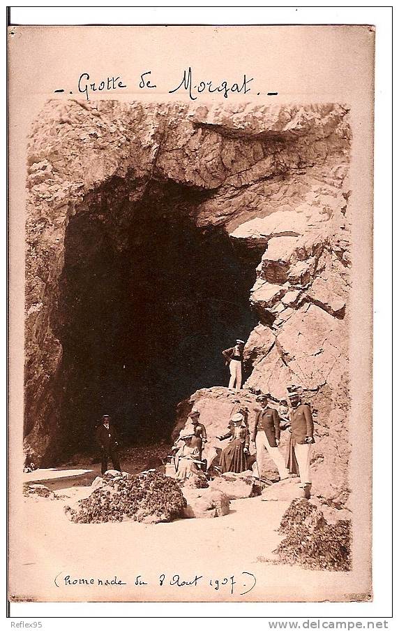 Grotte De MORGAT - CARTE PHOTO - Crozon