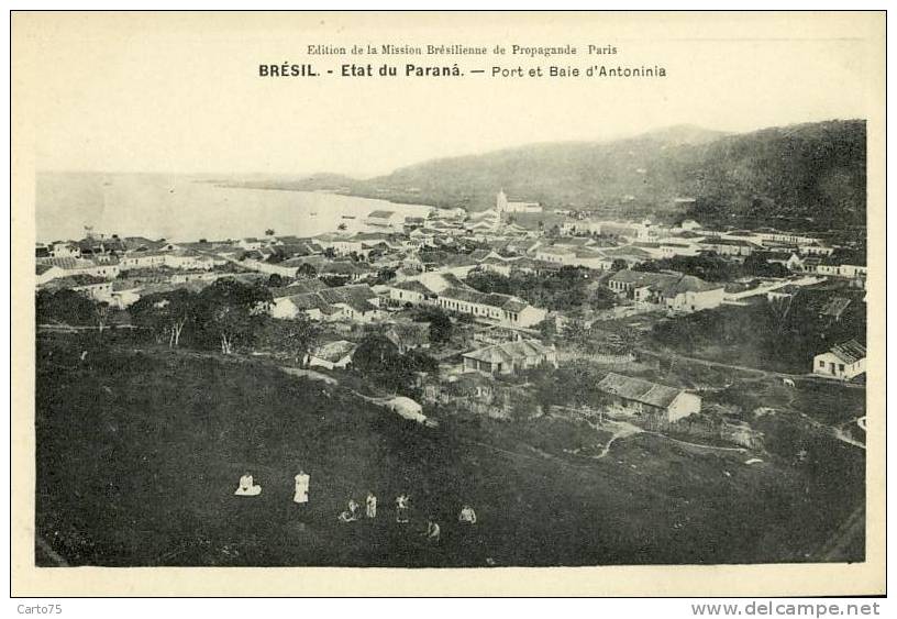 BRESIL - Etat Du Parana - Port Et Baie D'Antoninia - Sonstige & Ohne Zuordnung